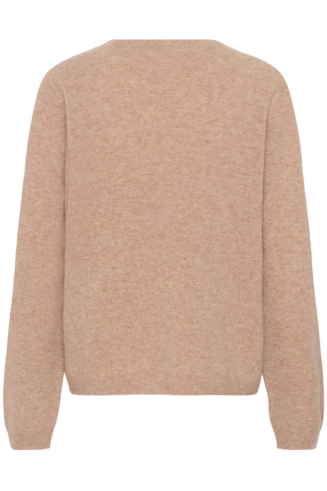 Mela Pullover Oat Mahogany Rose