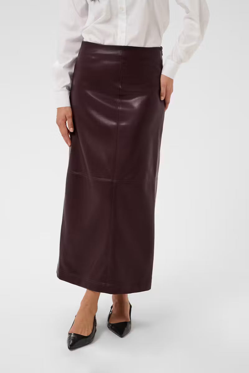 Arense Long Skirt Fudge