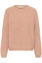 Mela Pullover Oat Mahogany Rose