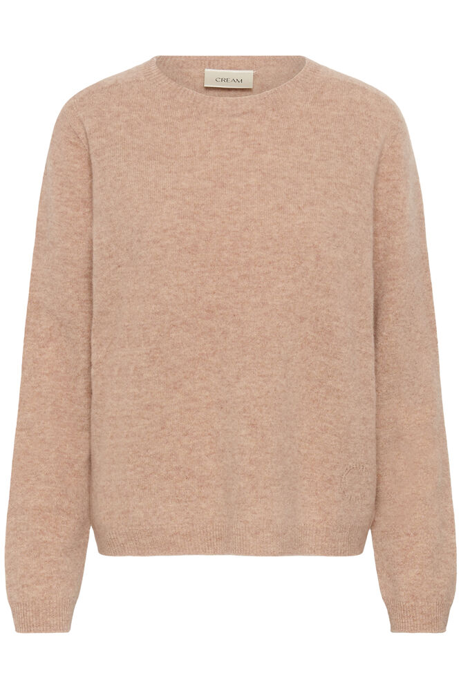 Mela Pullover Oat Mahogany Rose