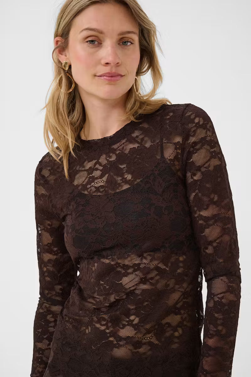 Pitia Lace Blouse Java