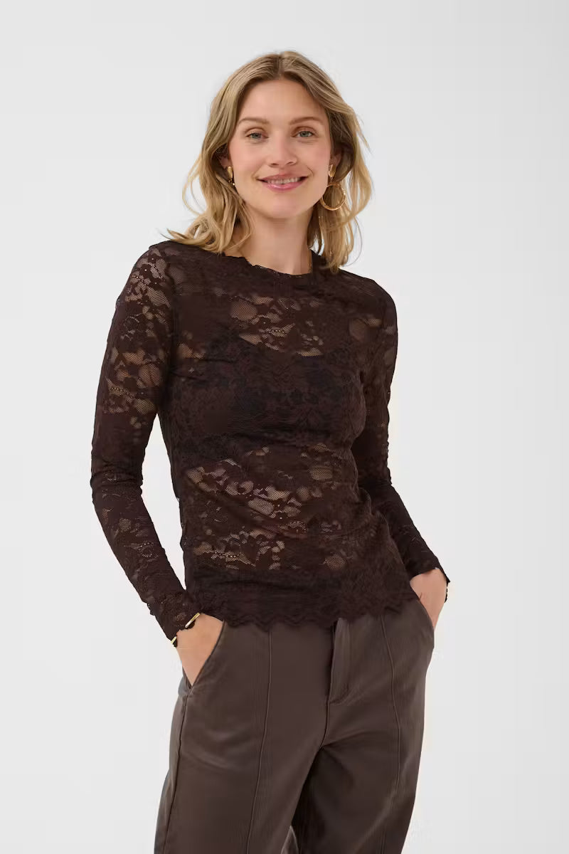 Pitia Lace Blouse Java