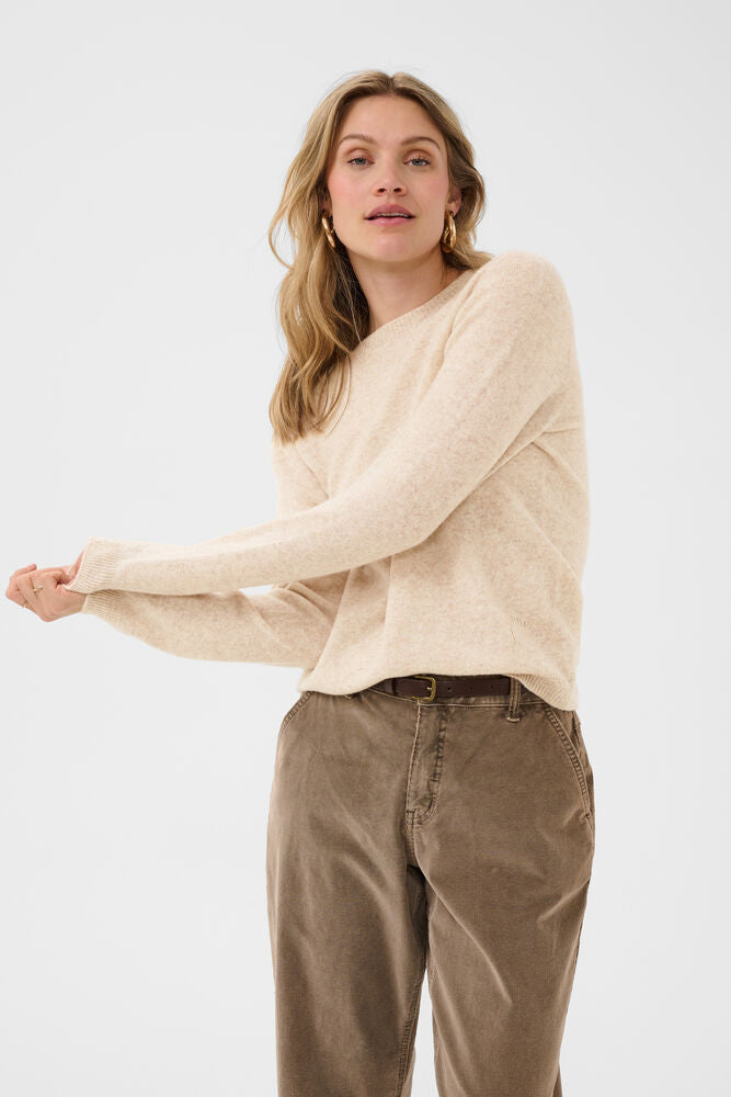 Mela Pullover Oat Melange