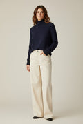 Marla Rollneck Knit Total Eclipse