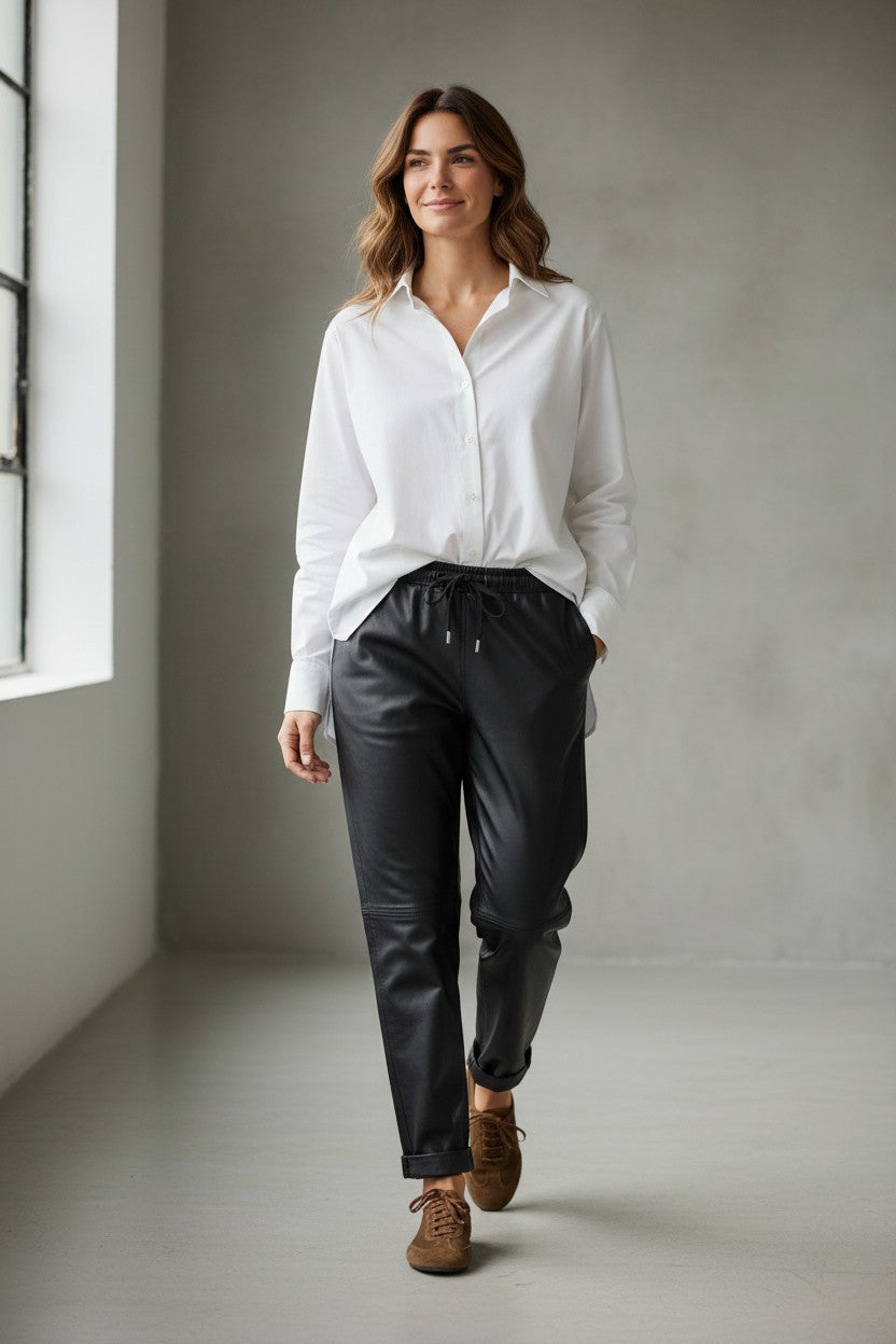 Irissa oversize shirt White Sand