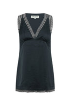Cain Top Washed Black