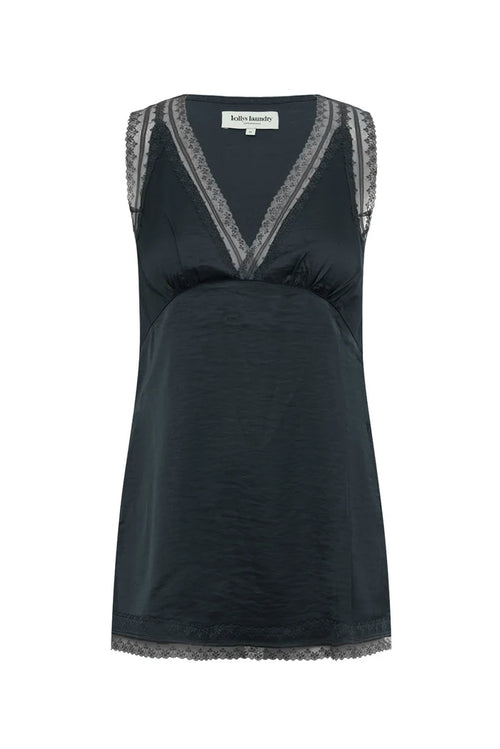 Cain Top Washed Black