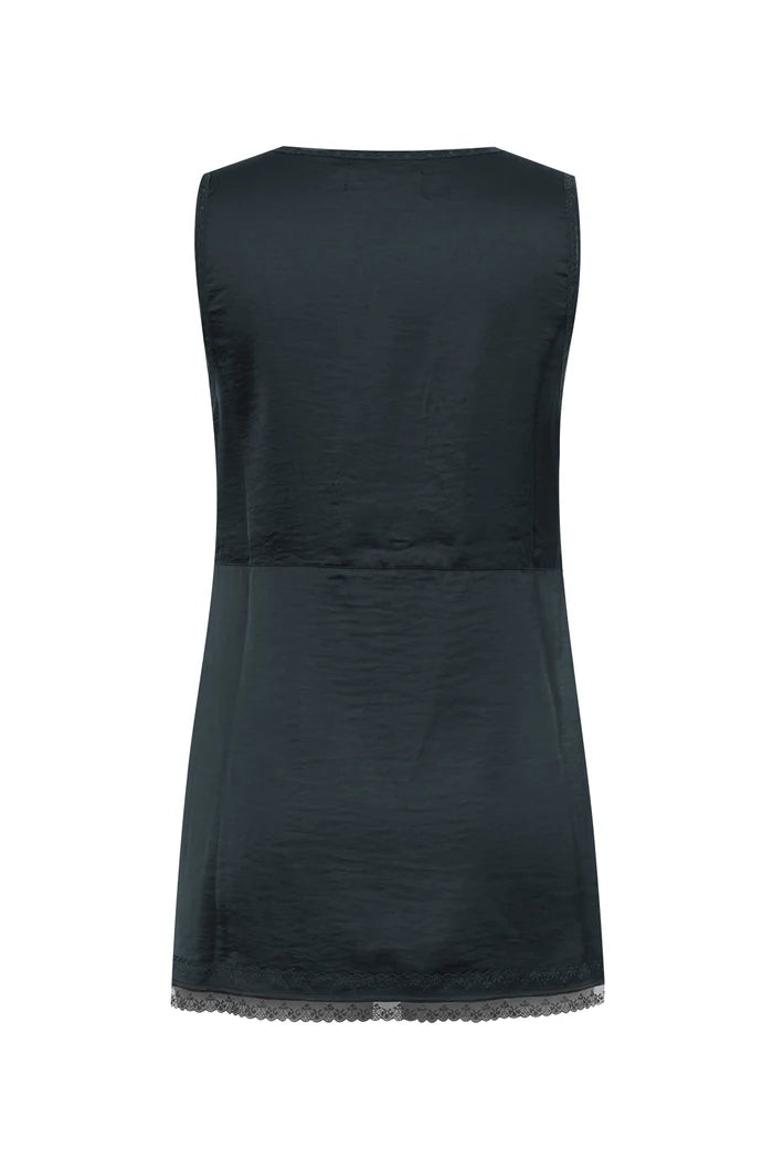 Cain Top Washed Black