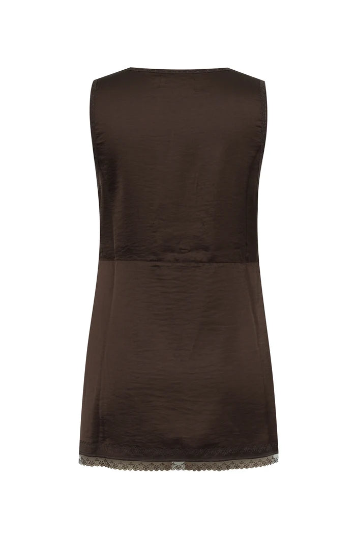 Cain Top Dark Mokka