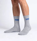 Sokken Dad grey