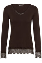 Alvaia LS Lace Tshirt Java