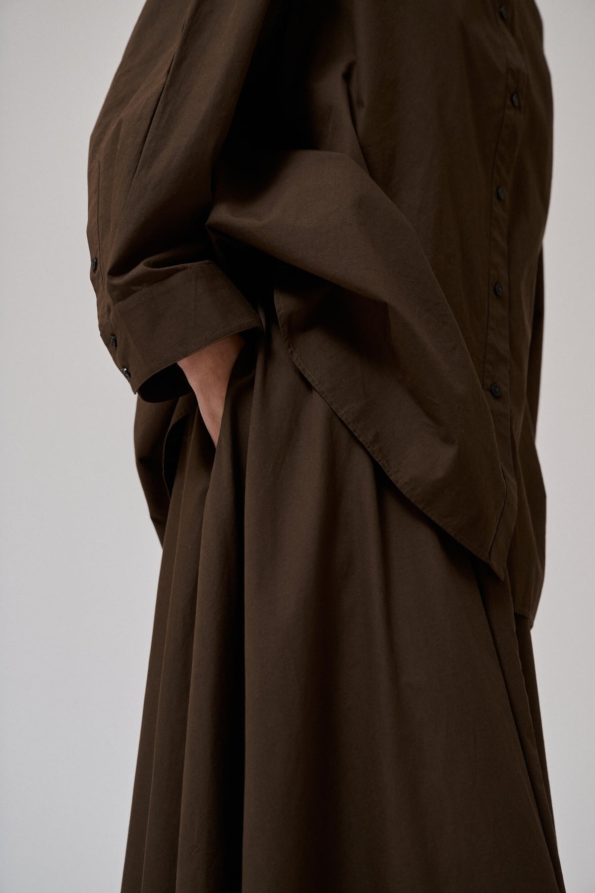 Irissa long skirt Demitasse