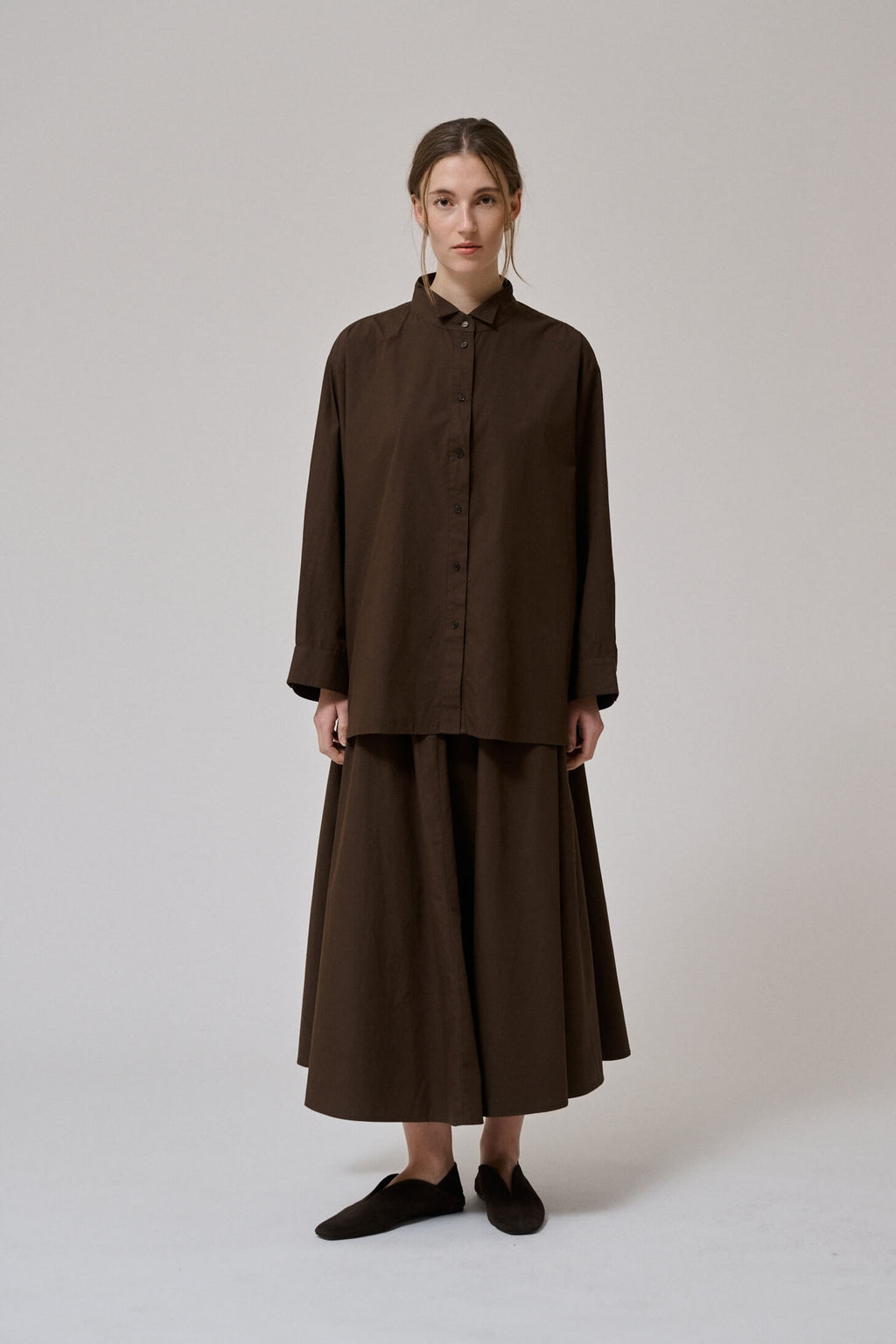 Irissa long skirt Demitasse