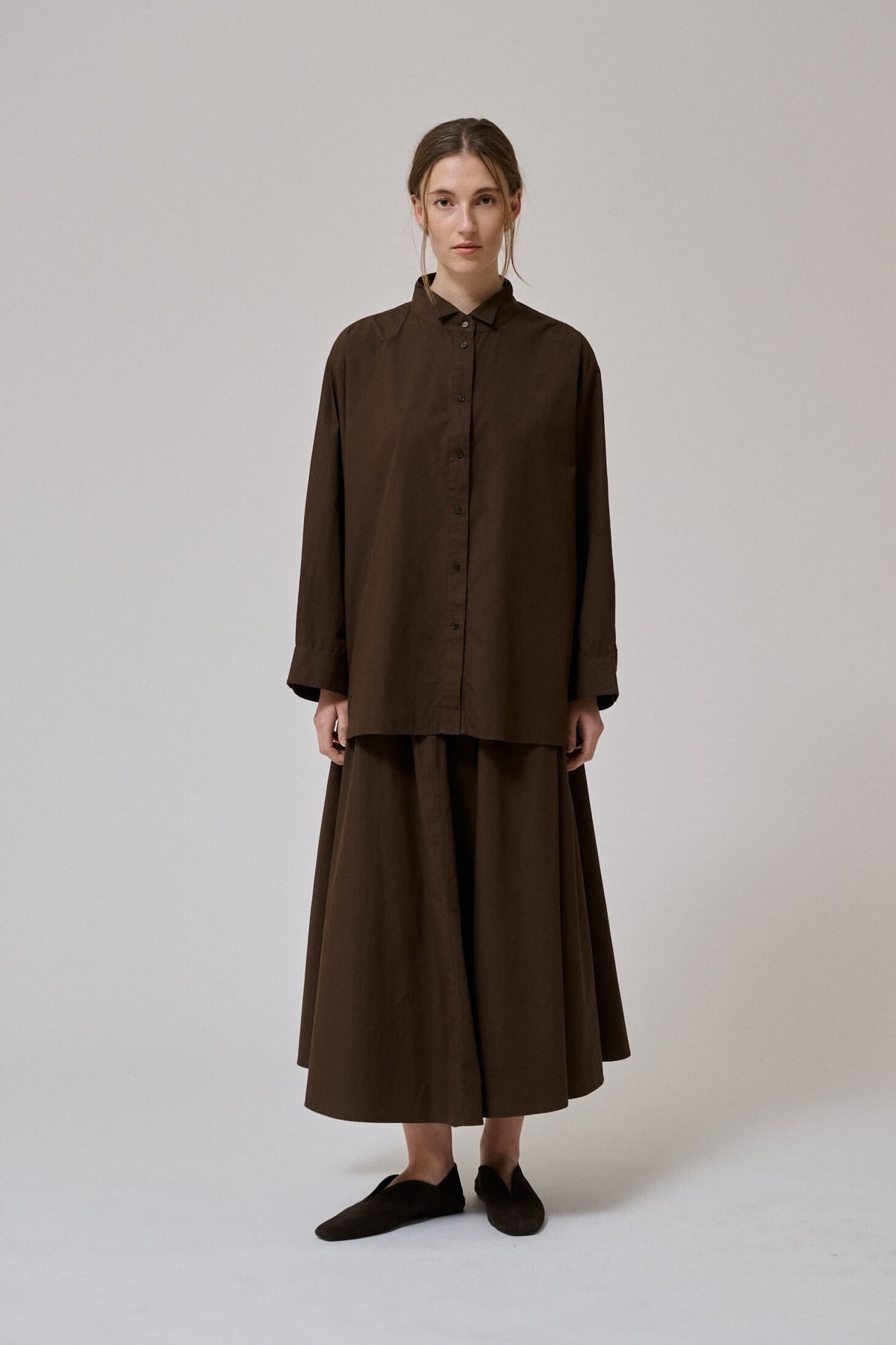 Irissa long skirt Demitasse
