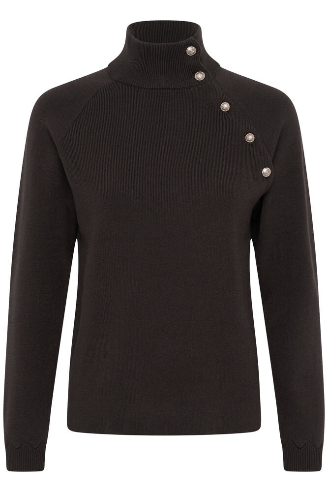 Dela Button Pullover Java