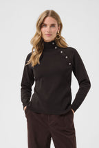 Dela Button Pullover Java