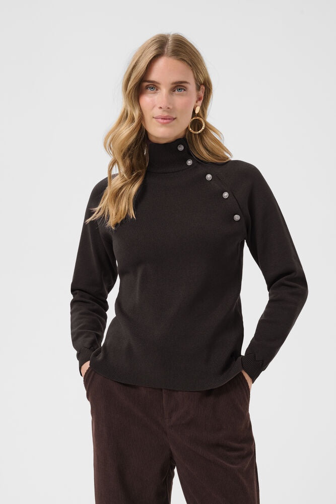 Dela Button Pullover Java