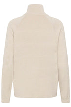 Dela Button Pullover Oat Melange
