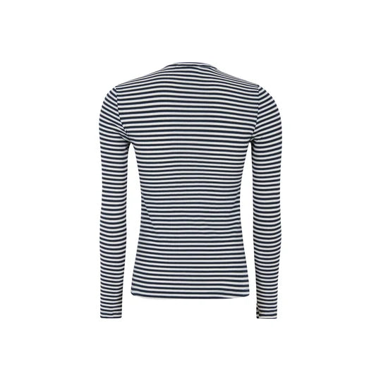 Fenja Stripe O-neck Top Total Eclipse