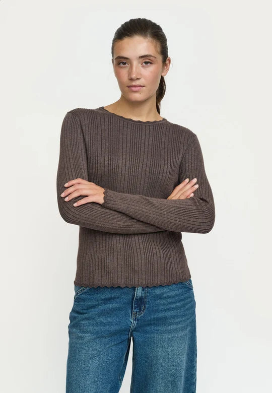 Marla Lace Edge Knit