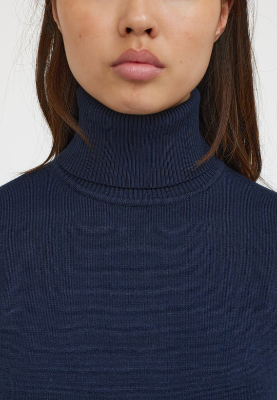 Marla Rollneck Knit Total Eclipse