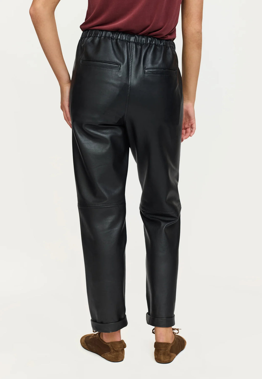 Nylah Leather Pant