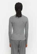 Roman O-neck Grey Melange