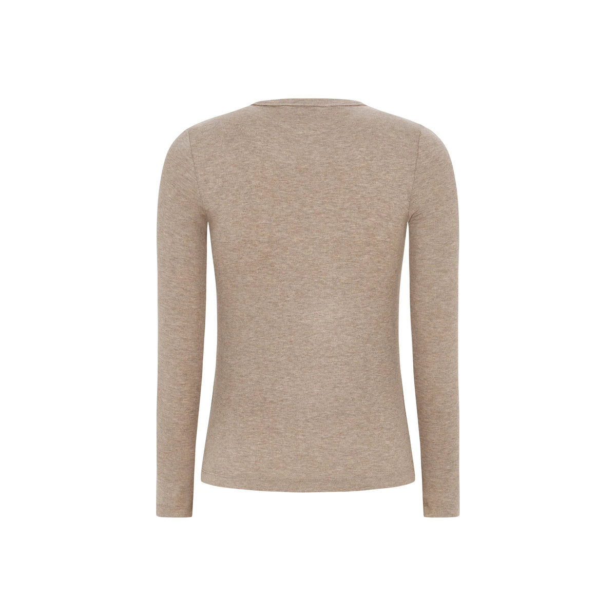 Roman O-neck Silver Mink Melange