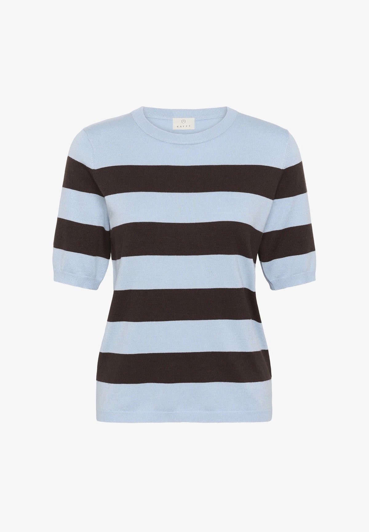 Lizza Striped Knit Blue & Brown