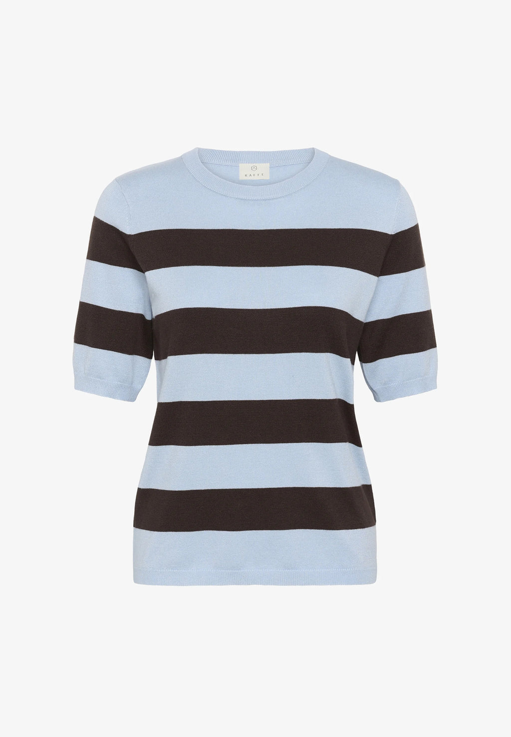 Lizza Striped Knit Blue & Brown