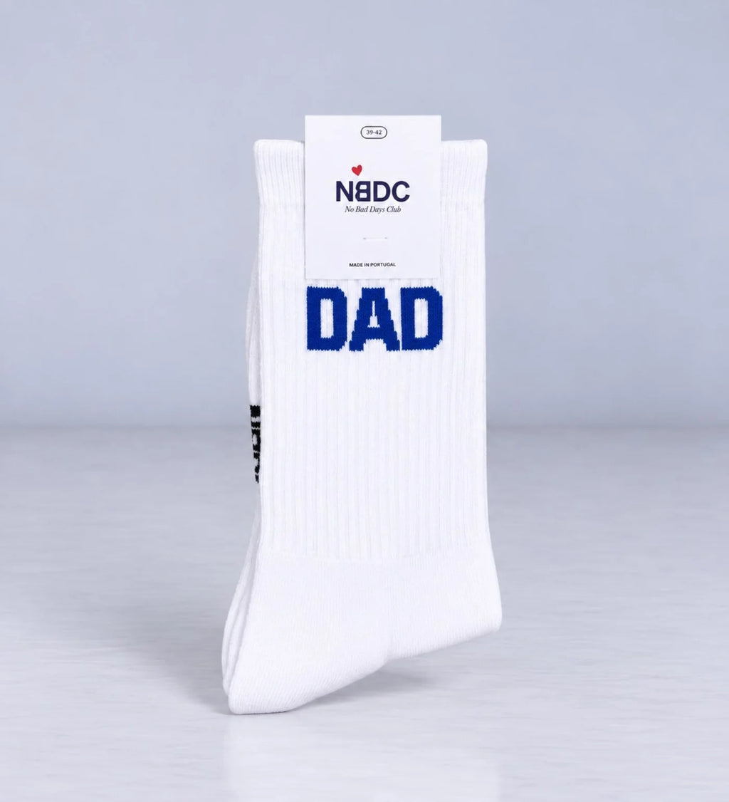 Sokken Dad wit
