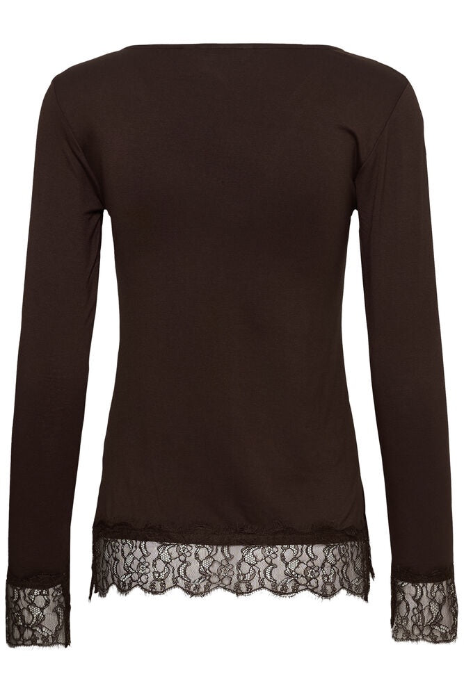 Alvaia LS Lace Tshirt Java