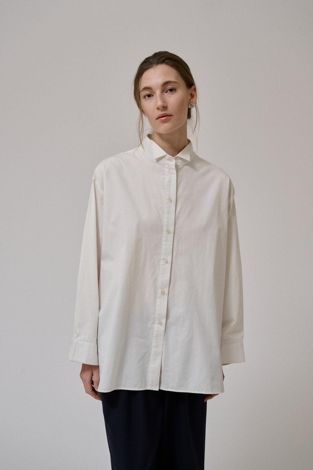 Irissa oversize shirt White Sand