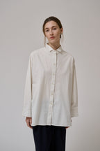 Irissa oversize shirt White Sand