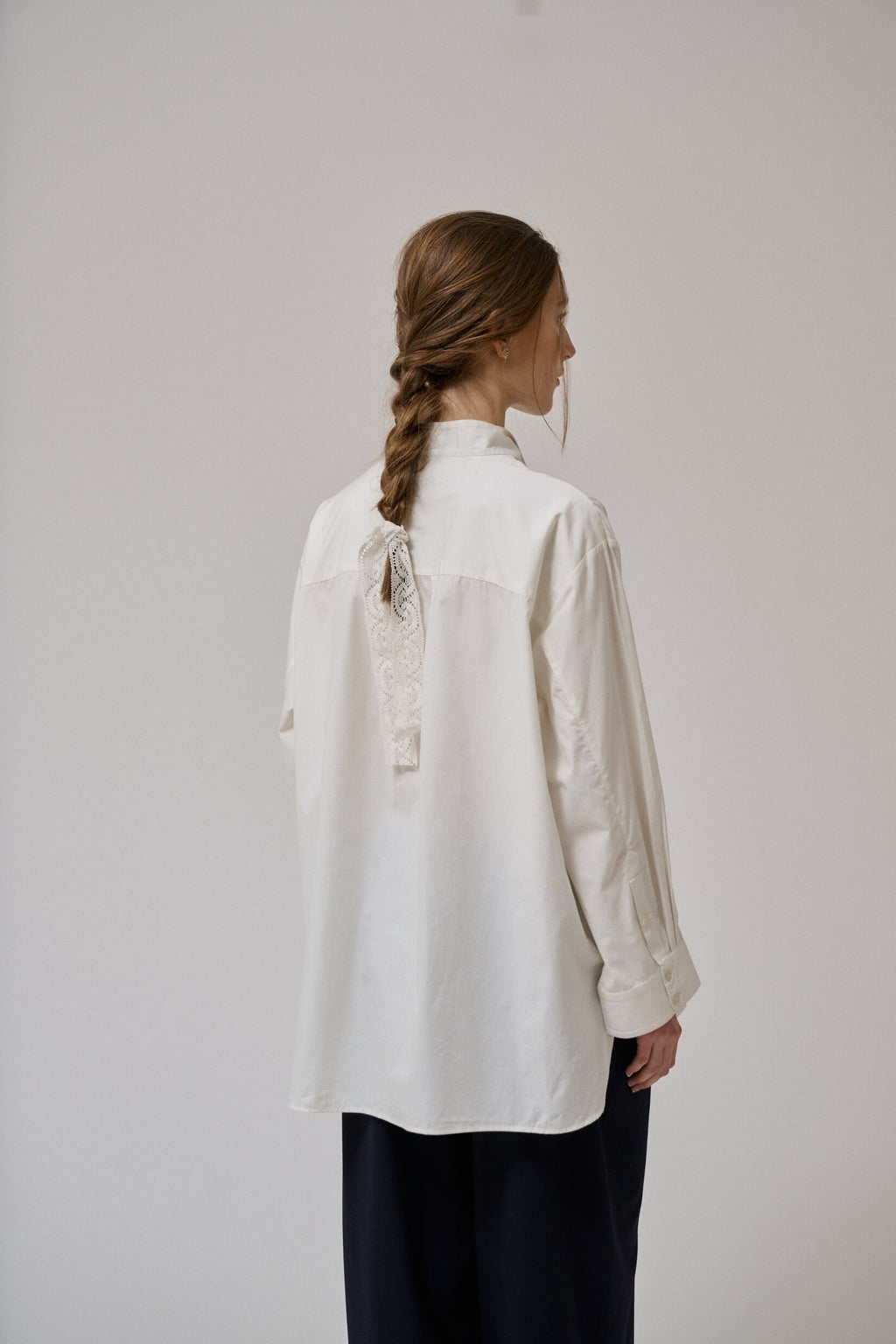 Irissa oversize shirt White Sand