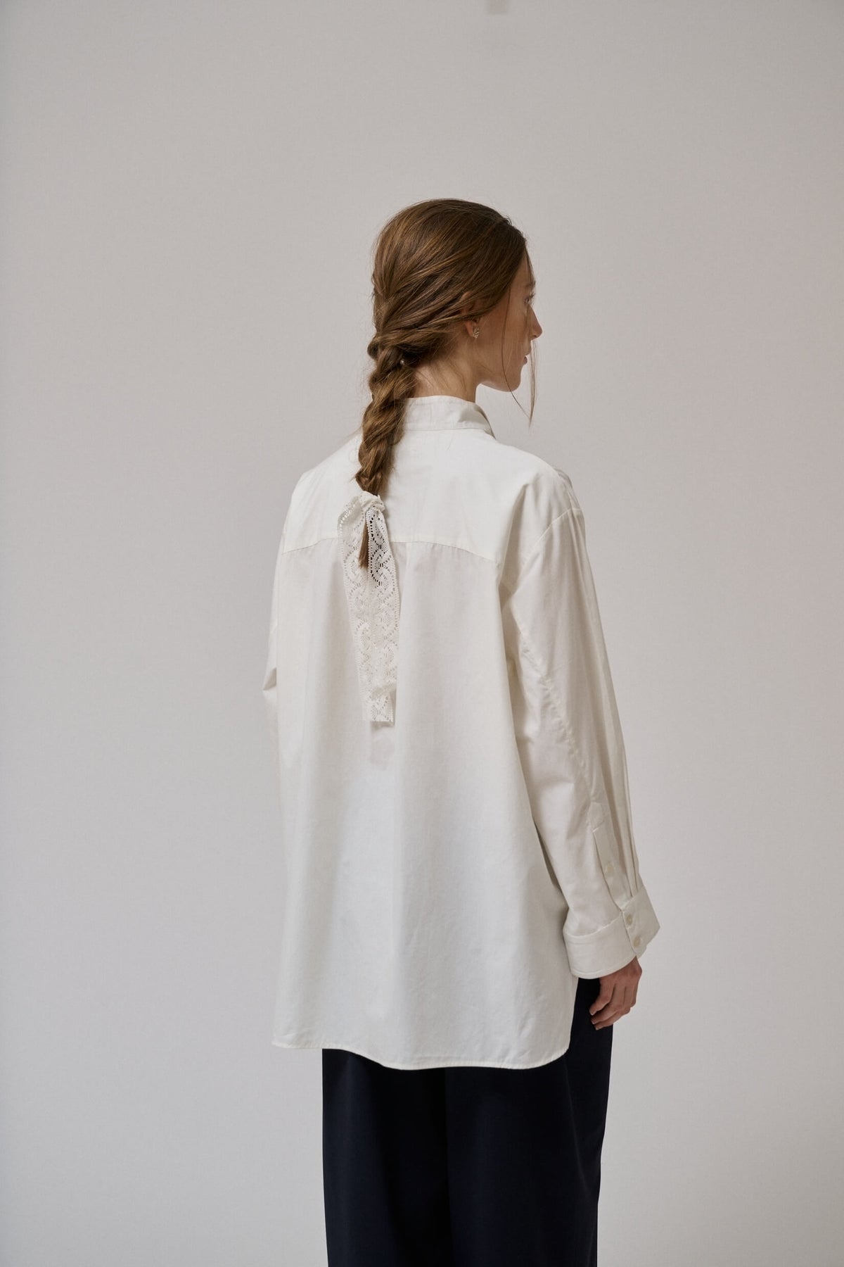 Irissa oversize shirt White Sand