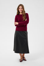 Mela Pullover Cabernet